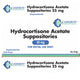 Hydrocortisone Acetate Suppositories 25 mg, 24/Box- Cameron