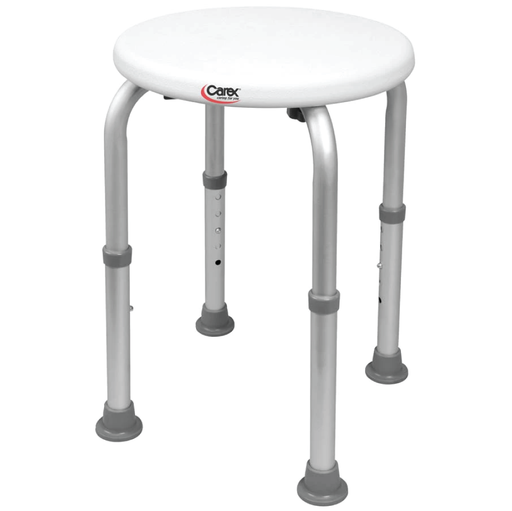Buy Carex Carex Compact Adjustable Round Shower Stool  online at Mountainside Medical Equipment