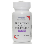 Buy Ascend Laboratories Cefuroxime Axetil 250 mg Tablets (60 Count) by Ascend  online at Mountainside Medical Equipment