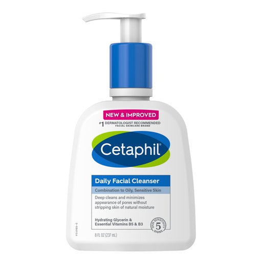 Buy Galderma Laboratories Cetaphil Daily Facial Cleanser, Normal to Oily Skin 8 oz  online at Mountainside Medical Equipment