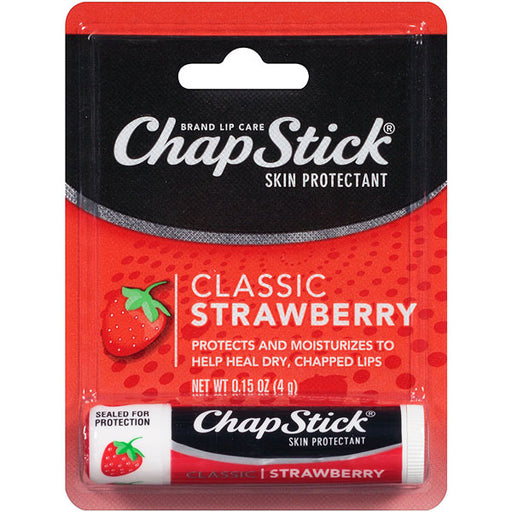 Buy Pfizer Consumer Healthcare ChapStick Classic Strawberry Flavored Lip Balm  online at Mountainside Medical Equipment