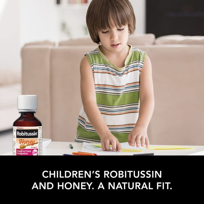 Buy Glaxo Smith Kline Children's Robitussin Honey Cough & Chest Congestion DM 4 oz  online at Mountainside Medical Equipment