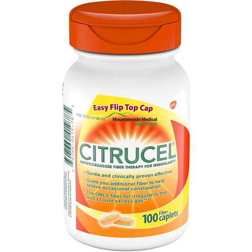 Buy GlaxoSmithKline Citrucel Fiber Therapy Supplement Constipation Relief 500mg Tablets, 100 Count  online at Mountainside Medical Equipment