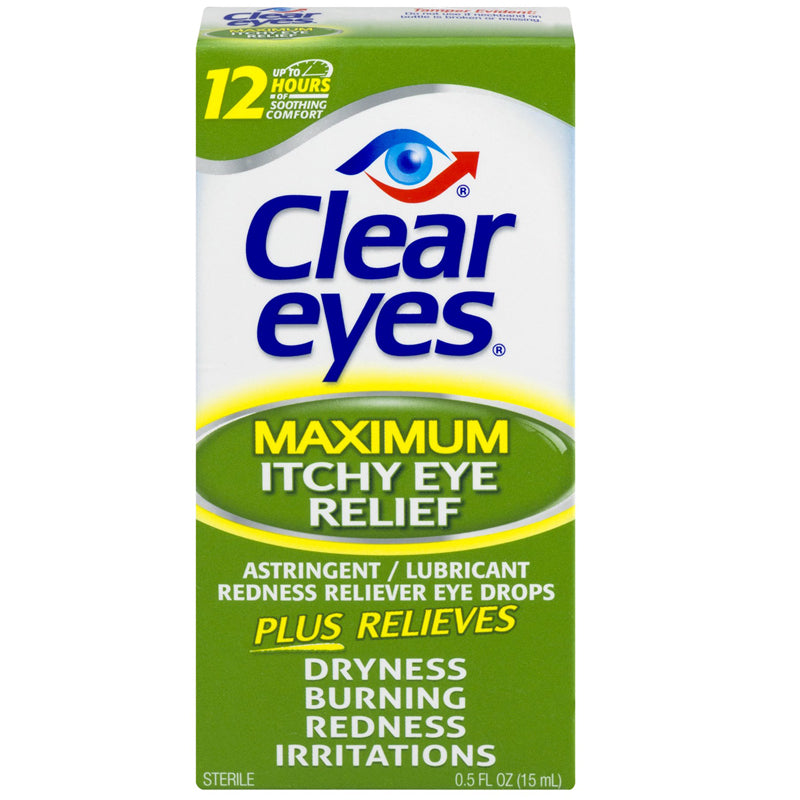 Clear eyes Cooling Comfort Lubricant/Redness Relief Eye Drops - 0.5 fl oz