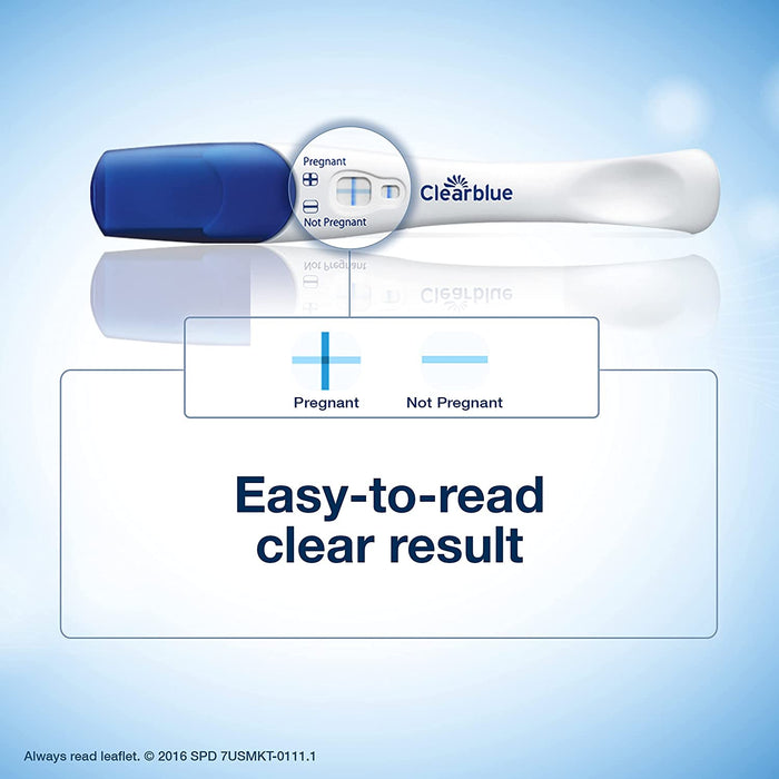 Clearblue Rapid Detection Pregnancy Test (Results 5 Days Sooner), 2 Pa
