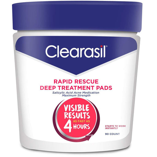 RB Health Clearasil Ultra Rapid Action Cleansing Skin Pads, 90 Count | Buy at Mountainside Medical Equipment 1-888-687-4334
