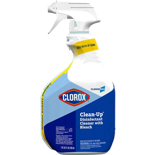 | CloroxPro Clorox Clean-Up with Bleach Surface Disinfectant Cleaner Germicidal Pump Spray Liquid 32 oz