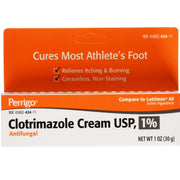 Clotrimazole Cream 1% Antifungal Relief 30 Gram Tube (Rx) Default Title