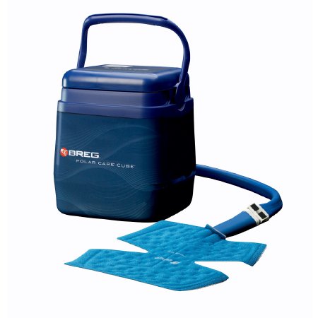 Buy Breg Breg Cold Therapy System Polar Care Cube™ with Large Wrap-On Knee Pad  online at Mountainside Medical Equipment