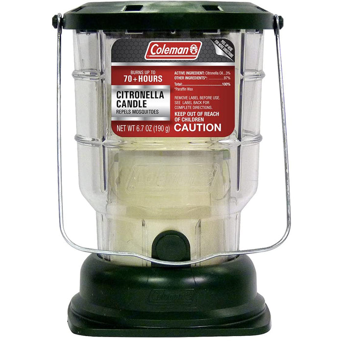 Coleman Citronella 70 Plus Hour Lantern Candle 6.7 oz — Mountainside  Medical Equipment