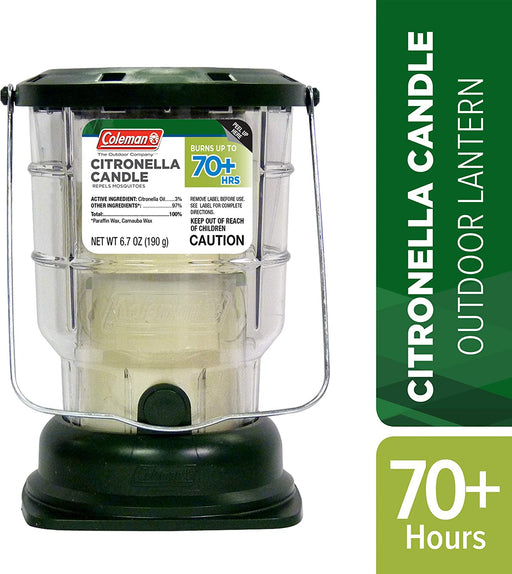 Buy Wisconsin Pharmacal Company Coleman Citronella 70 Plus Hour Lantern Candle 6.7 oz  online at Mountainside Medical Equipment