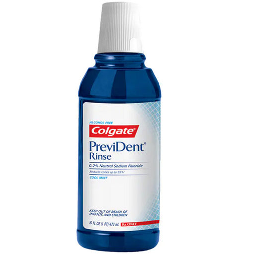 Oral Rinse | Colgate PreviDent Dental Oral Rinse, Cool Mint 16 oz (Rx)