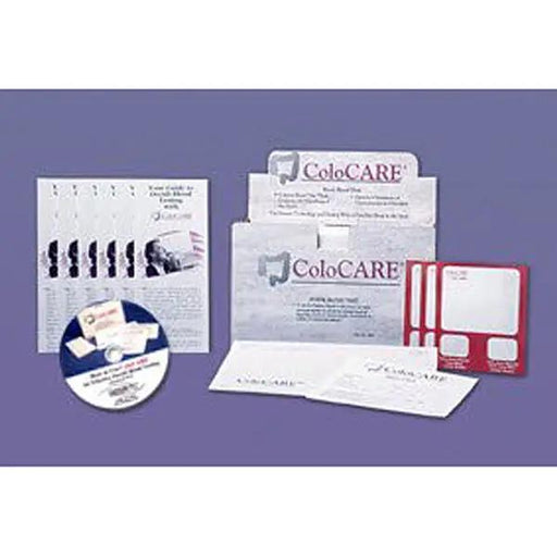 Mountainside Medical Equipment | 5650, Colocare, ColoCARE Screening Pack, Colorectal Cancer Screening, Fecal Blood Test, Fecal Occult, Fecal Test, Gastritis, Helena, quick results, Screening Pack, Test feces