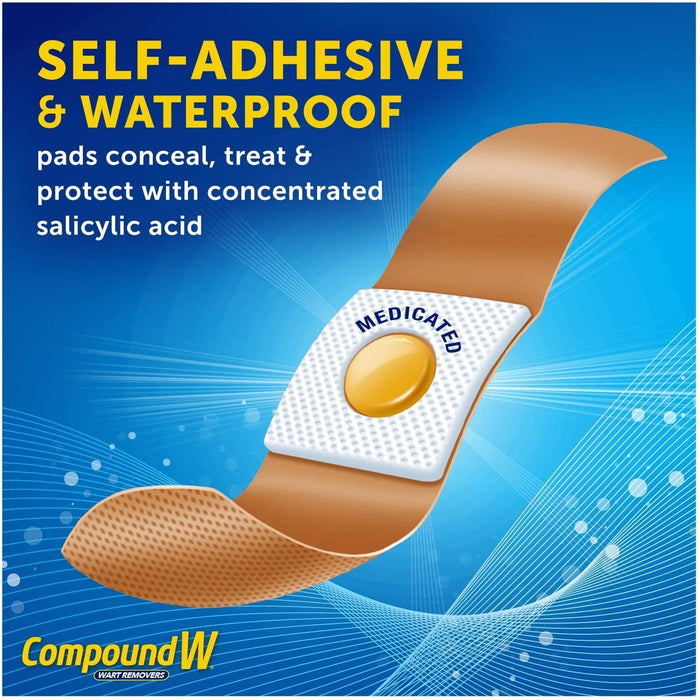 Buy MedTech Compound W One Step Wart Removal Invisible Pads 14 Count  online at Mountainside Medical Equipment