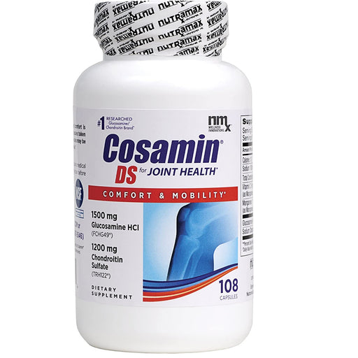 Nutramax Laboratories Cosamin DS for Joint Health Supplement for Comfort & Better Mobility, 108 Count | Mountainside Medical Equipment 1-888-687-4334 to Buy