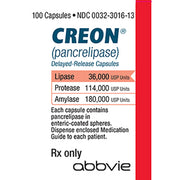 Buy Abbott Creon DR (Pancrelipase) Capsules 36,000 USP  online at Mountainside Medical Equipment