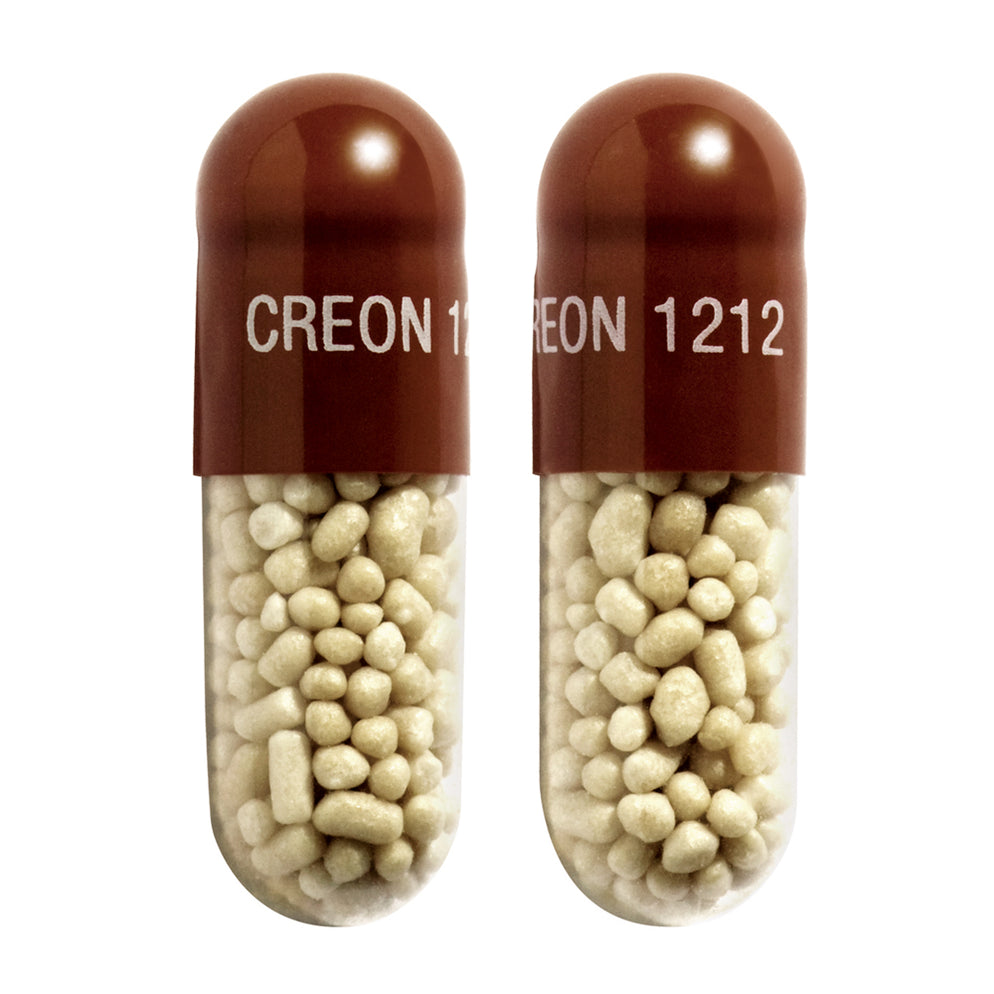 Creon DR (Pancrelipase) Capsules 12,000 USP Units 100/Bottle (RX ...