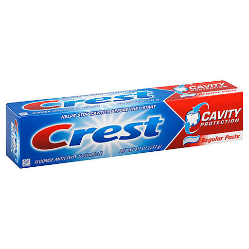 Toothpaste | Crest Cavity Protection Fluoride Toothpaste Regular 8.2 oz