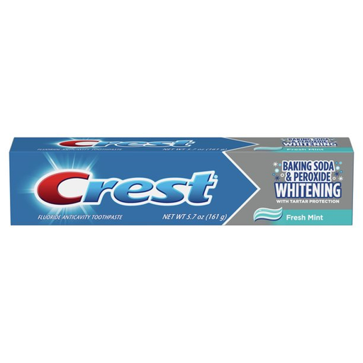Toothpaste | Crest Whitening Baking Soda & Peroxide Freshmint Toothpaste 5.7 oz