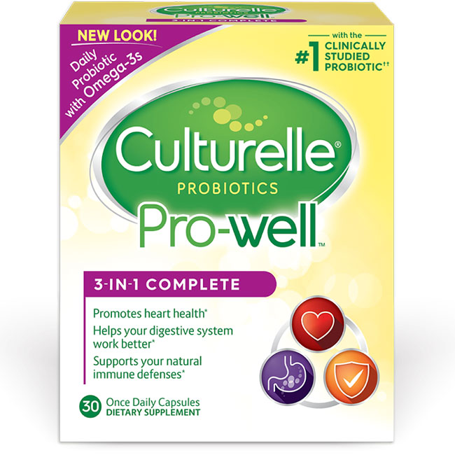 Buy I-Health Culturelle Pro-Well 3-in-1 Complete Probiotics with Omega 3s  online at Mountainside Medical Equipment