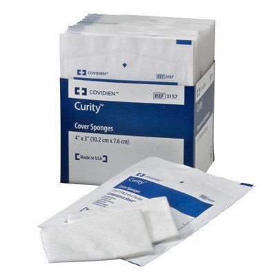 Kendall Healthcare Curity Sterile Cover Sponges 50/Box | Mountainside Medical Equipment 1-888-687-4334 to Buy