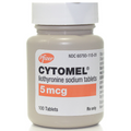 Cytomel Liothyonine Sodium Tablets 5 mcg Pfizer (Rx)
