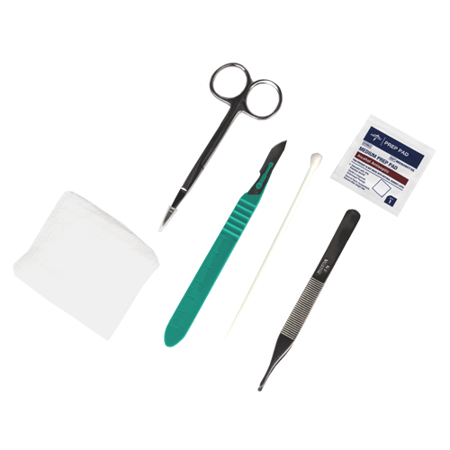 Surgical Instruments, | Debridement Kit with Instruments, Sterile