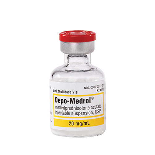 Depo-Medrol Injection Methylprednisolone 100 mg/5 mL (20 mg/mL) Multip ...