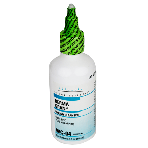 DermaGran Wound Cleanser with Zinc and Vitamin B6 — Mountainside