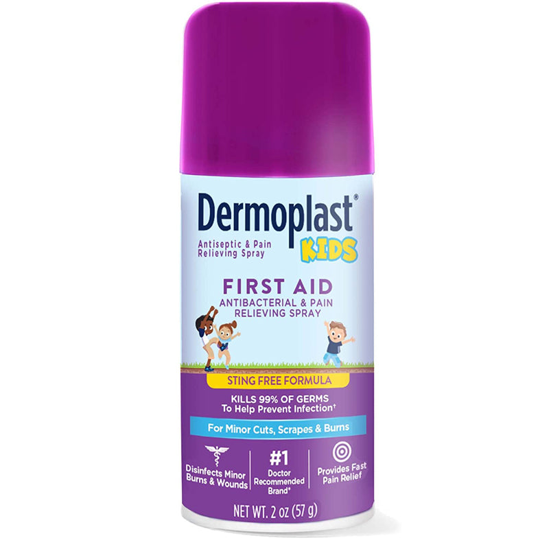 Dermoplast Pain Relieving First Aid Spray, 2.75 oz (Pack of 3)