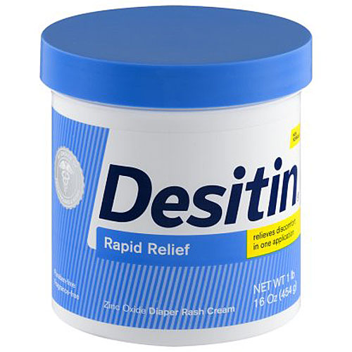 Buy Desitin Rapid Relief Cream Large Jar 16 oz used for Diaper Rash Moisture Barrier