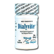 Buy Hillestad Pharmaceuticals Dialyvite Multivitamin Supplement for Dialysis Health (HP10)  online at Mountainside Medical Equipment