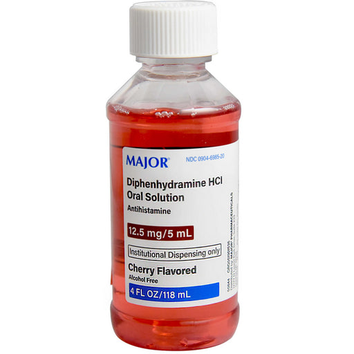 Diphenhydramine oral solution by Major Pharmaceuticals