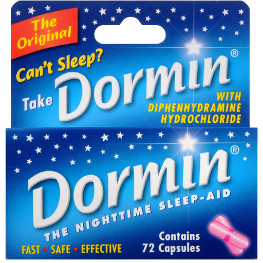 Emerson Healthcare Dormin Night Time Sleep Aid 72 Capsules | Mountainside Medical Equipment 1-888-687-4334 to Buy