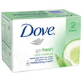 Dove Go Fresh Cool Moisture Beauty Bar Soap, 2-Pack