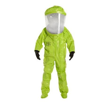 Buy Dupont Level A Full Hazmat Suit Front Entry Fully Encapsulated, Chemical Resistant Suit  online at Mountainside Medical Equipment