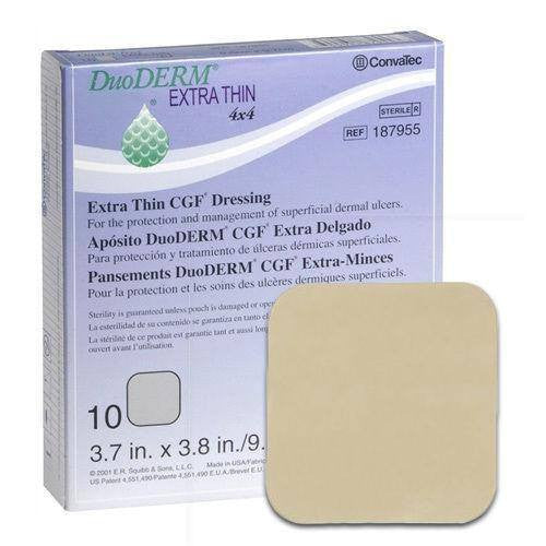 Buy Convatec Convatec DuoDERM X-Thin 4"x4" Hydrocolloid Dressings, 10/box  online at Mountainside Medical Equipment