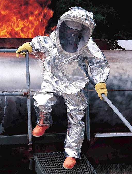 Dupont Tychem 10000 Heavy-Duty Aluminized Foil Fabric Chemical Protection Suit | Buy at Mountainside Medical Equipment 1-888-687-4334