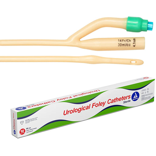 Buy Dynarex Dynarex Foley Catheter Two-Way Silicone Coated, Sterile  online at Mountainside Medical Equipment