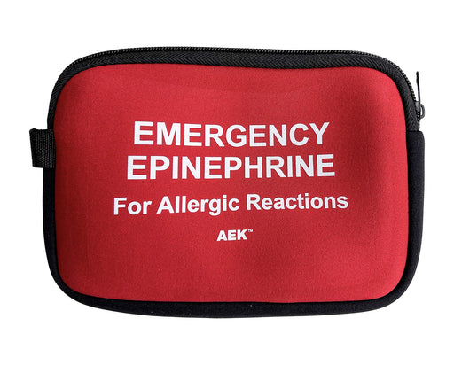 Emegency Epinephrine, | Auto-injector Emergency Epinephrine Empty Self-Carry Pack, Red