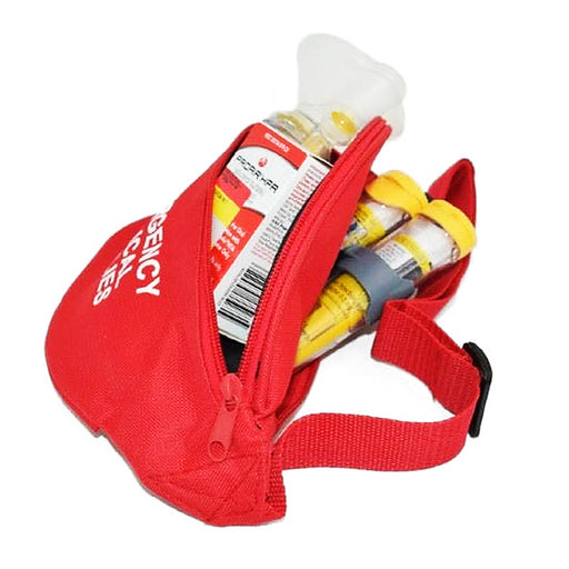 Buy Illinois Supply Company Emergency Medical Supplies Large Field Trip Fanny Pack for Allergic Reaction EpiPens, Inhalers  online at Mountainside Medical Equipment