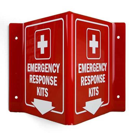 Emergency & Exit Signs | Emergency Response Kits 3D Wall Mounted Sign