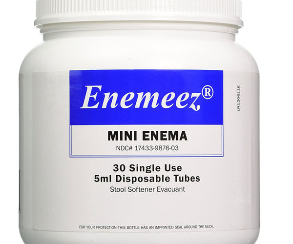 Enemeez Stool Softner Mini Enemas, 30 Disposable Tubes — Mountainside ...