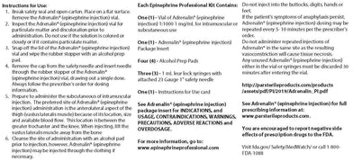 Buy Focus Health Group Epinephrine for Injection 1 mg/mL (1:1000) Professional Convenience Kit (Rx)  online at Mountainside Medical Equipment