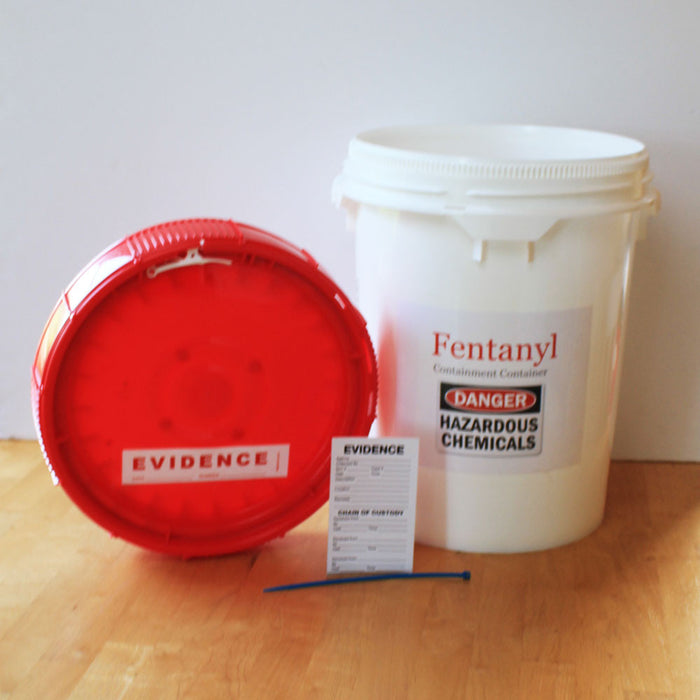 Fentanyl Drug Containment and Transport Container for Officer Safety ...