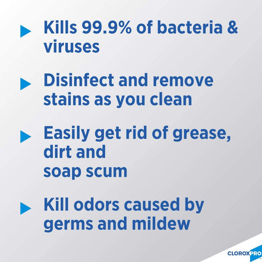 Buy The Clorox Company CloroxPro Clorox Clean-Up with Bleach Surface Disinfectant Cleaner Germicidal Pump Spray Liquid 32 oz  online at Mountainside Medical Equipment