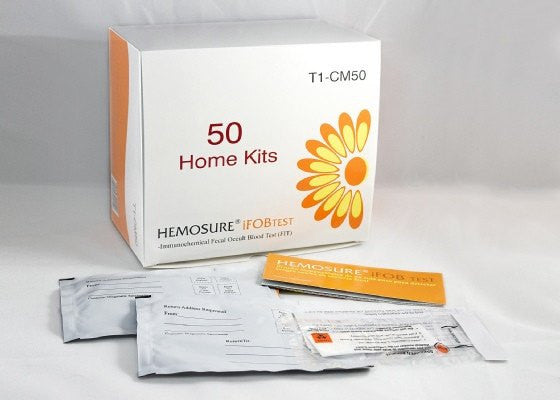 Buy Hemosure Fecal Specimen Collection Kit Hemosure Home Kit Mailer Collection Paper, 50/Box  online at Mountainside Medical Equipment
