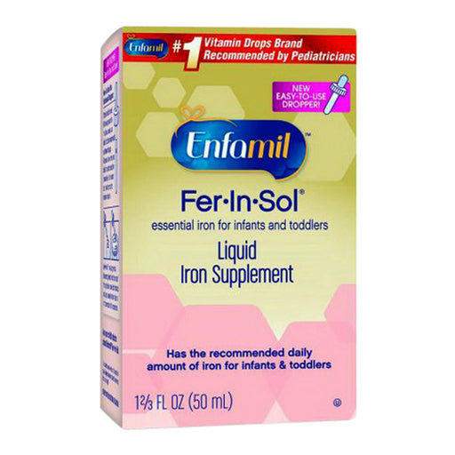 Mountainside Medical Equipment | Enfamil Drops, Fer in Sol, Iron, Iron Deficiency Treatment, Iron Supplement for Kids