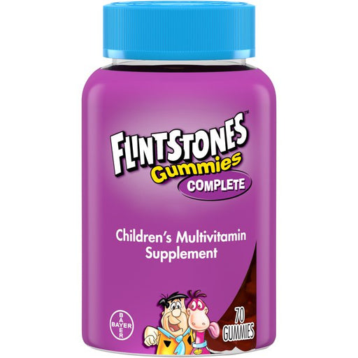 Buy Bayer Healthcare Flintstones Complete Multivitamin Supplement Gummies For Children 70 ct  online at Mountainside Medical Equipment