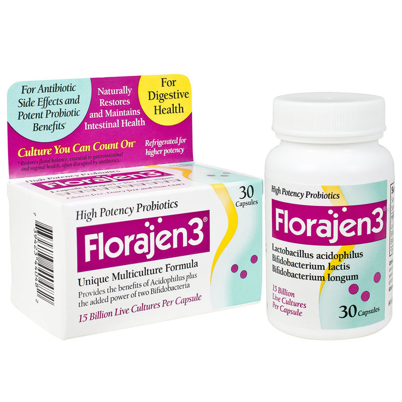 Florajen 3 Probiotic MultiCultural Formula — Mountainside Medical Equipment